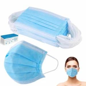 3-Ply Face Mask 50PCS Packaging Box Face Mask En 14683 Type II Surgical Mask