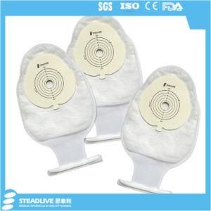 China Supplier New Style One Piece Colostomy Bag for Hospital, Max Cut: 60mm