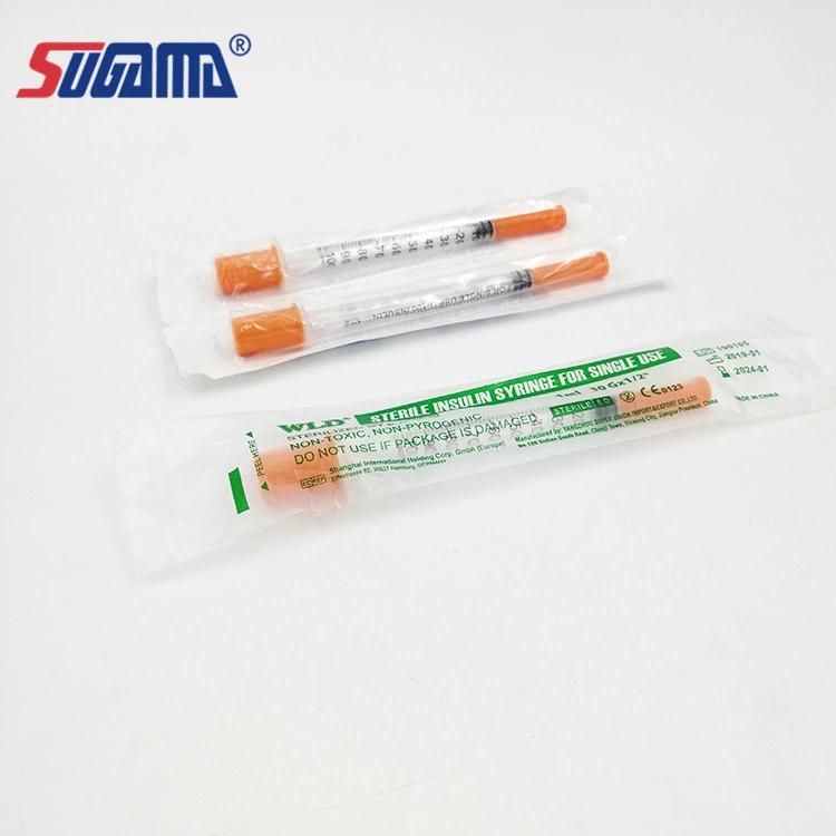 High Quality Certified Syringe Disposable Sterile Insulin Syringe