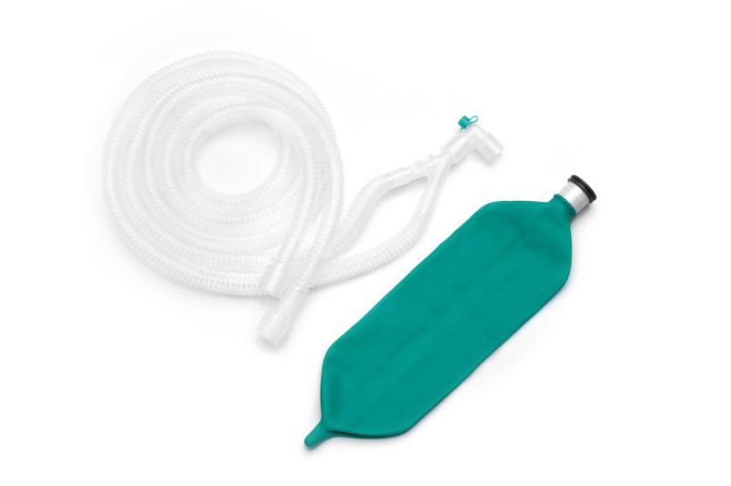 0.5L/1L Latex Free Breathing Bag Disposable Corrugated Anesthesia Circuit