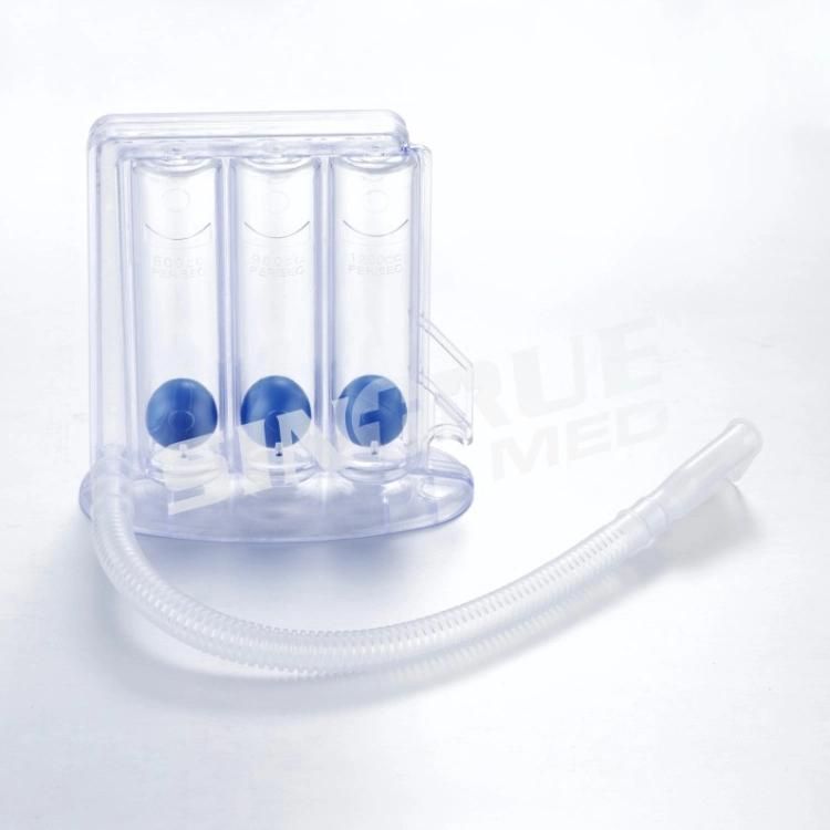 Hot Sale & High Quality Approved Three Balls Medical Incentive Spirometers