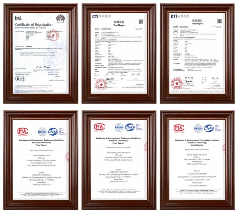 High Performance Medical Nitinol Nickel Titanium Alloy Tube