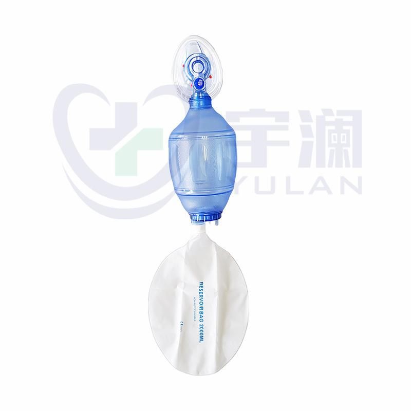 Disposable PVC Ambu Bag Manual Resuscitator Adult Size