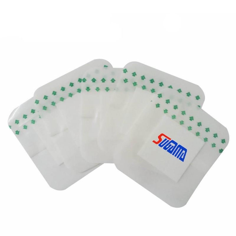 Transparent PU Waterproof Hemostatic Wound Adhesive Plaster Dressing