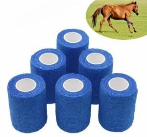 Latex Nonwoven Elastic Cohesive Bandage Products for Vet Wrap