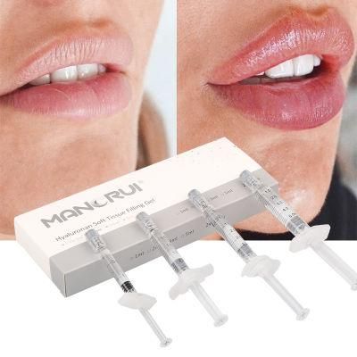 Instant Lip Volumizer Facial Wrinkle Ha Injection Derm 2ml Cross Linked Hyaluronic Acid Dermal Filler