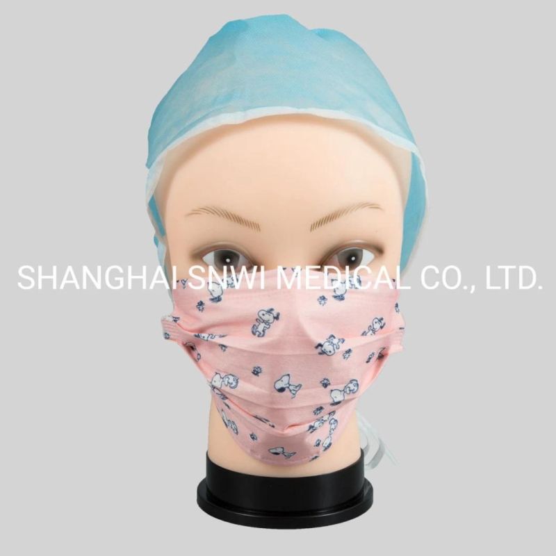 Disposable PP Non Woven Strip Bouffant Head Cover Hair Clip Cap