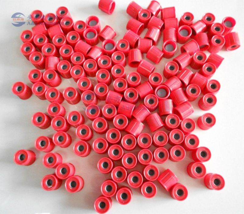 Cap and stopper assembly for vacuum blood collection tube