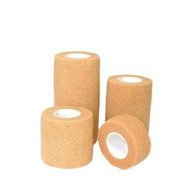 Medical Colored Printing Non-Woven Self-Adhesive Elastic Cohesive Bandage