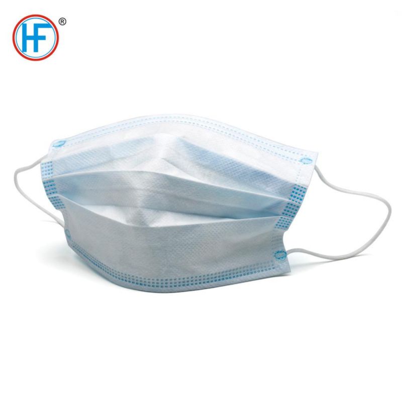 Mdr CE Approved Medical Face Mask Surgical Mask Disposable 3ply Box Medical Surgical Face Mask Earloop