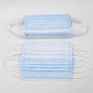 Wholesale 3ply Ear-Loop Disposable Mask Non Woven Hospital Medical Surgical Face Mask