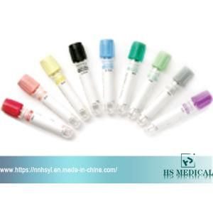 Various Color Disposable Glass and Plastic Venous Blood Collection Vessels