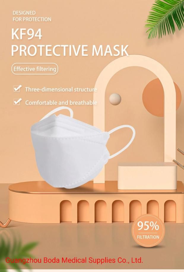 Colors Kf94 Protection Face Mask Stock Wholesale Comfortable Earloop Kf94