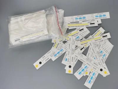 Eo Steam Chemical Indicator Strip Card for Medical Use