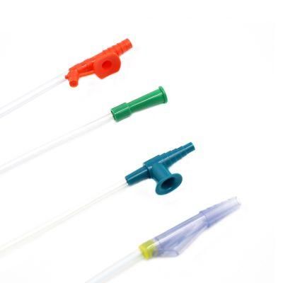 Suction Catheter CE Certificated Manufacturer Soft PVC Dehp Free Medical Disposable Surgical Sterile Adult Suction Catheter