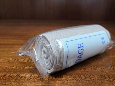 Medical Supplies High Compressed Natural Elastic Crep Bandage