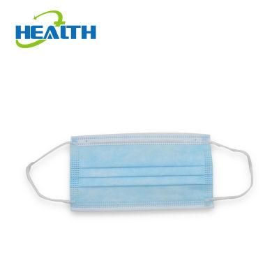 Printed Disposable Protective Dust Industrial Face Mask 3 Ply Earloop