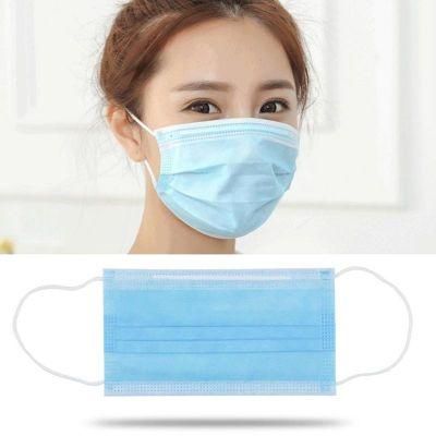 Non Woven Fabric 3-Ply Disposable Ear Loop Surgical Face Mask