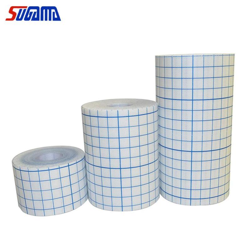 Breathable Adhesive Tape Non-Woven Wound Dressing Fixer Elastic Waterproof Film Roll
