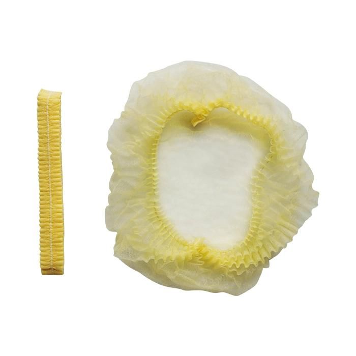 Manufacturer PP Non Woven Safety Bar Shape Hygiene Disposable 21 Inch Light Weight Protective Cleanroom Healthcare Clinic Strip Cap