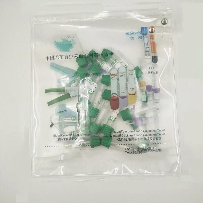 Geen Cap Clot Activator Sodium Citrate Coagulation Disposable Vacuum Blood Collection Tube
