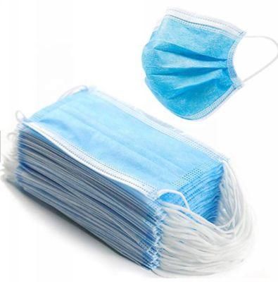 Disposable Consumables 3ply Nonwoven Sterile Face Mask