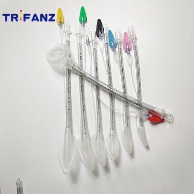 Medical-Grade PVC Reinforced Laryngeal Mask Tube Airway