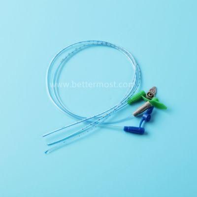 Disposable High Quality Medical X-ray Line PVC Nasogastric Nasal Feeding Tube Size Fr8