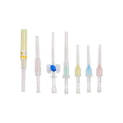 Wego Safety Disposable Heparin Cap IV Catheter Types of IV Cannula 18g 20g 22g 24G