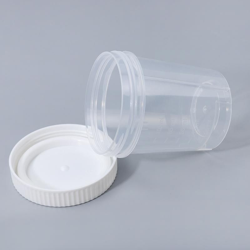 Disposable 105ml Specimen Collector Sterile Urine Cup Stool Container