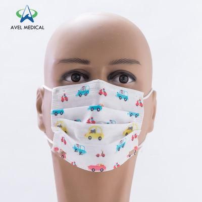 3 Ply Ear Loop Mask Disposable Face Mask Children Mask