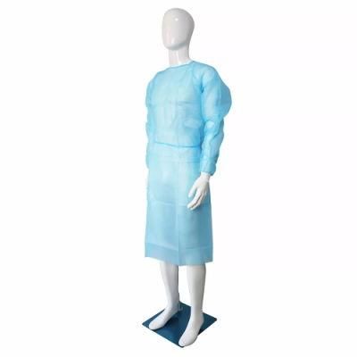 Disposable Isolation Gown 45g SMS PP Material