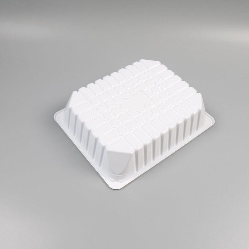 27.5X22.2X6.1cm Disposable Plastic Tray Big Pallet for Medical Hospital