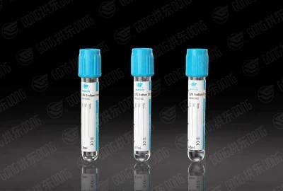 Vacuum Blood Tube Blue Cap, Coggulation Double Wall Tube