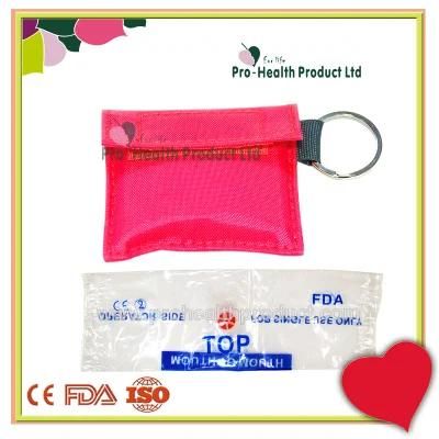 Disposable Medical Emergency CPR Pocket Mask With A Bag