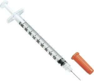 Disposable Use Portable Medical Auto Retractable Syringe with Scale