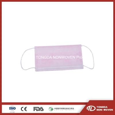 Single Aluminum Strip Non Woven Active Carbon Face Mask