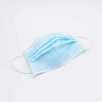 Protective 3 Ply Non Woven Face Mask Dust Respiratory Mask with Elastic Earloop