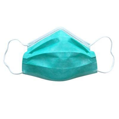 Supplier Workshop En14683 Disposable Anti-Splash Protective Polypropylene Surgical Patient Cleanroom Hospital Non Woven Mask