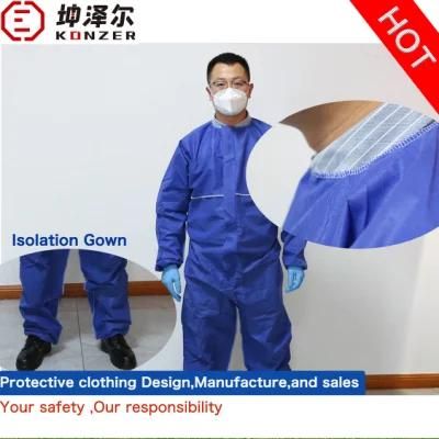 Konzer High Air Permeability CE En14126 Certificated Microporous Breathable Film
