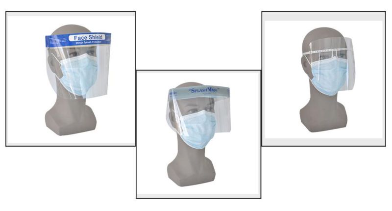 Clip on Surgical Disposable Face Shield Free Registration (EV-001-4)
