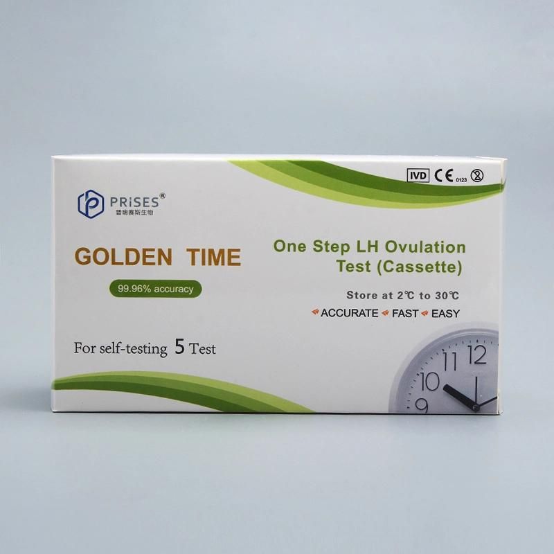Medical Diagnostic Test Kits Cassette Pregnancy and Ovulation Lh Rapid Test