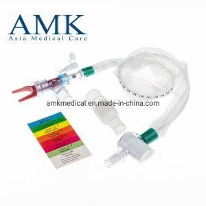 Closed Suction Catheter (L-Piece) 72hrs for Adult with Automatic Flushing Function
