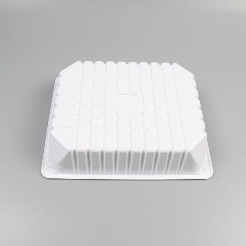 27.5X22.2X6.1cm Disposable Plastic Tray Big Pallet for Medical Hospital