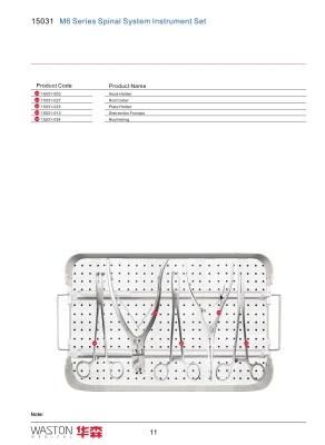 M6 Series Spinal System Surgical Instrument Set_3