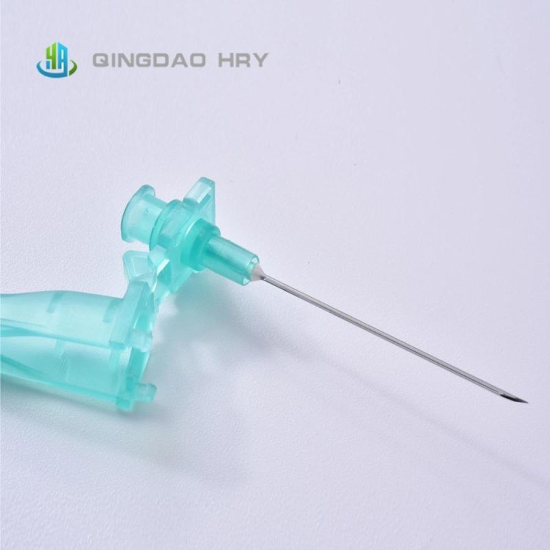 Different Sizes Safety Stainless Hypodermic Needle Safety Syringe Needle with CE ISO FDA &510K