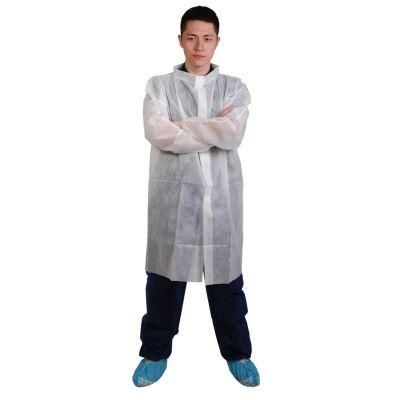 Disposable Doctor Gown Chemistry Lab Coat Laboratory Productions Lab Coat