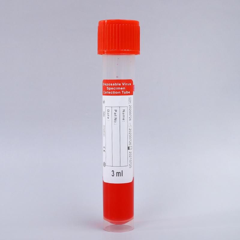 Nice Quality Vtm Sampling Collection Test Tube with Swab