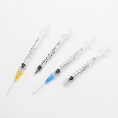 OEM Disposable Medical Syringe with/Without Needle 1ml/2.5/3/5/10/20/30/50/60/100ml