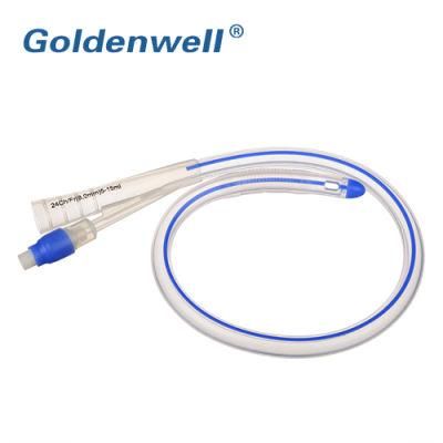 Hot Sale Medical Disposable Sterile Transparent Two-Way Silicone Foley Catheter
